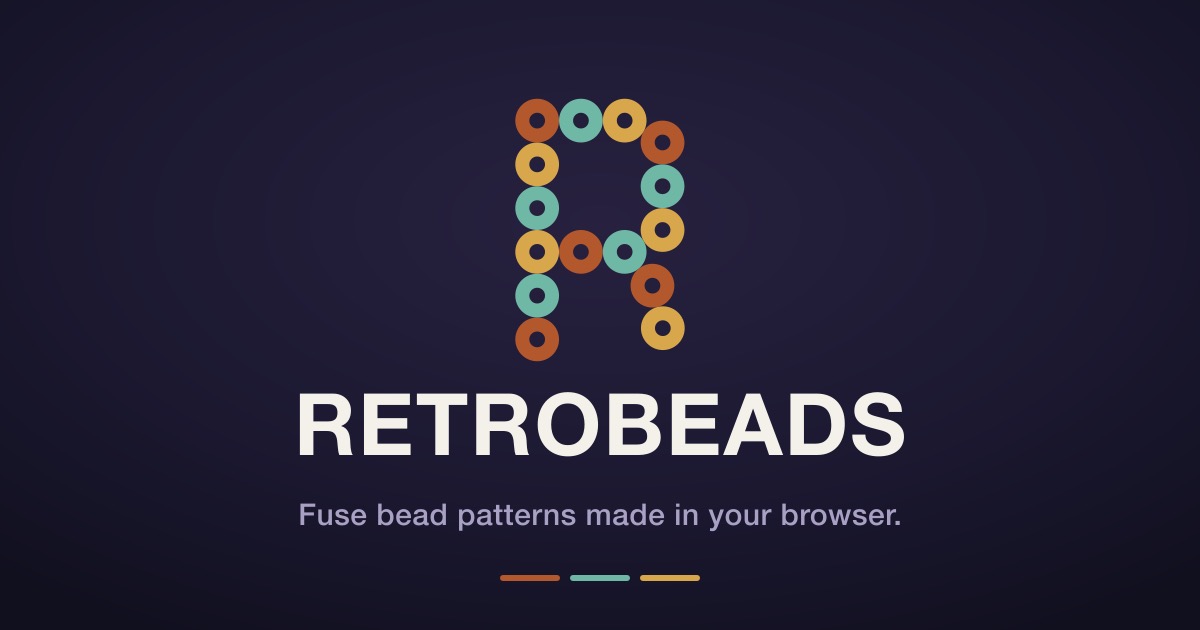 Release 18 canary by RetroBeads Operations, 2 by 2 beads with 3 beads